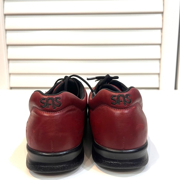 SAS Free Time Tripad Red Leather Walking Shoes Size 8.5N - Picture 3 of 8